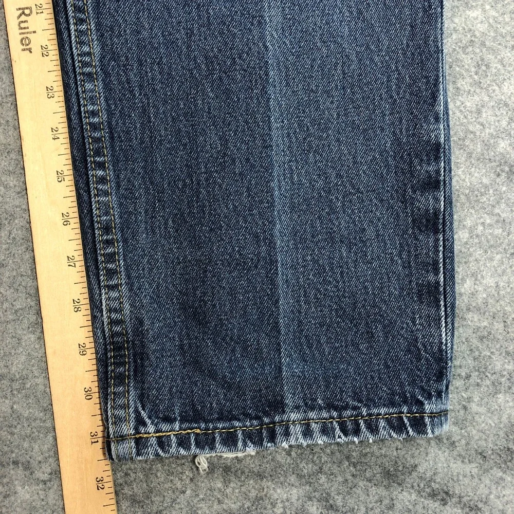Levi's Mens 550 Relaxed Fit Jeans 36x32 Blue Medium Wash Tapered Leg Denim